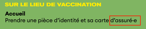 L&#039;utilisation du point médian fait partie des règles du langage inclusif