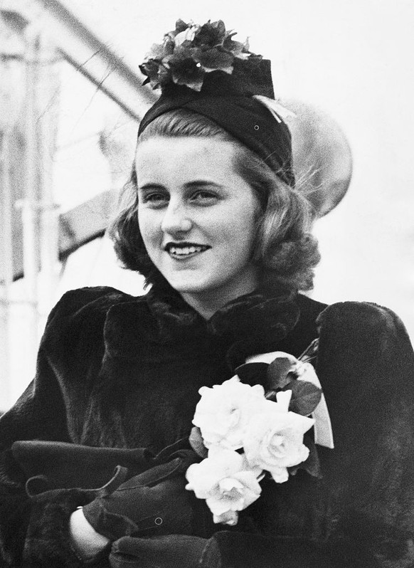 (Original Caption) A photo of Miss Kathleen Kennedy, daughter of Joseph P. Kennedy, United States Ambassador to England, who will make her bow to king George and Queen Elizabeth at the forth coming Ro ...