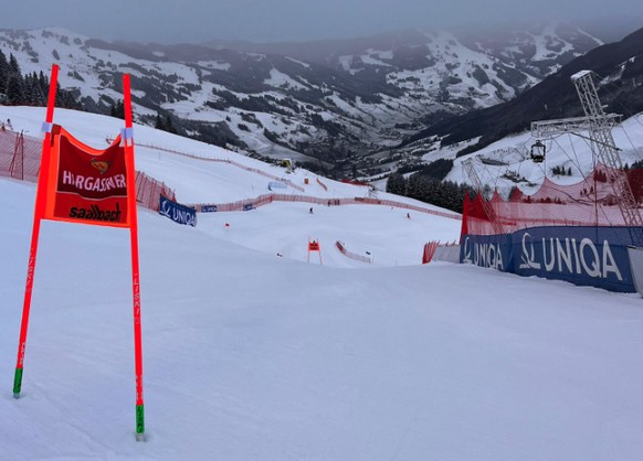 La mauvaise météo a empêché la tenue de la descente de Saalbach ce dimanche.