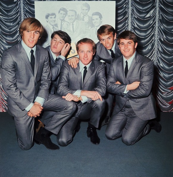 (Original Caption) The American Pop Group The Beach Boys. (Photo by © Hulton-Deutsch Collection/CORBIS/Corbis via Getty Images)