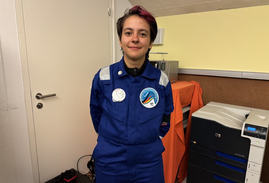 Originaire de Munich, Ella Ganzer fait partie de la cinquième mission lunaire Asclepios.