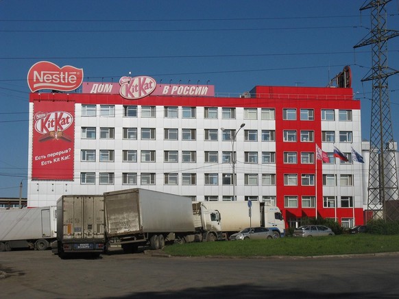 La chocolaterie Kitkat de Nestlé à Perm, en Russie.