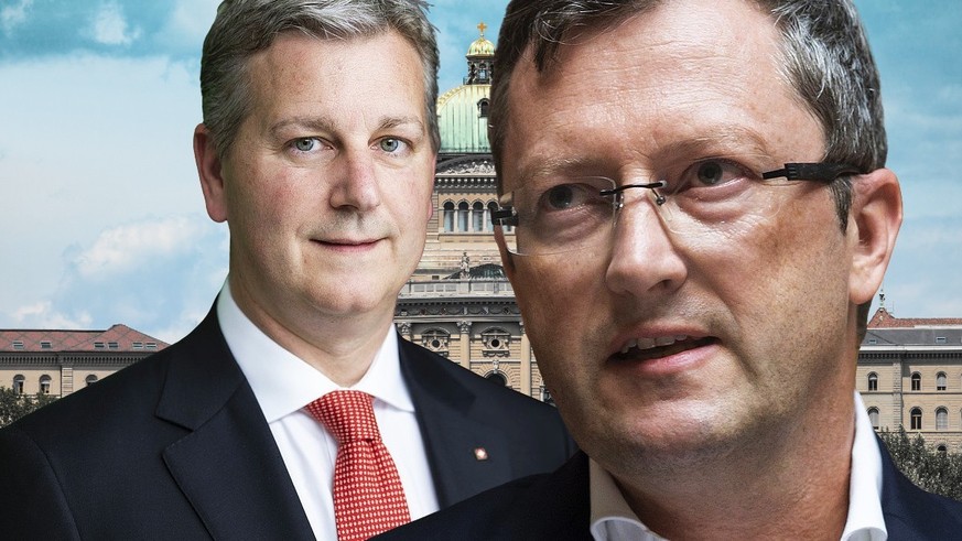 La justice pénale enquête sur 2 stars UDC à cause d&#039;une campagne trash: Marco Chiesa et Peter Keller.