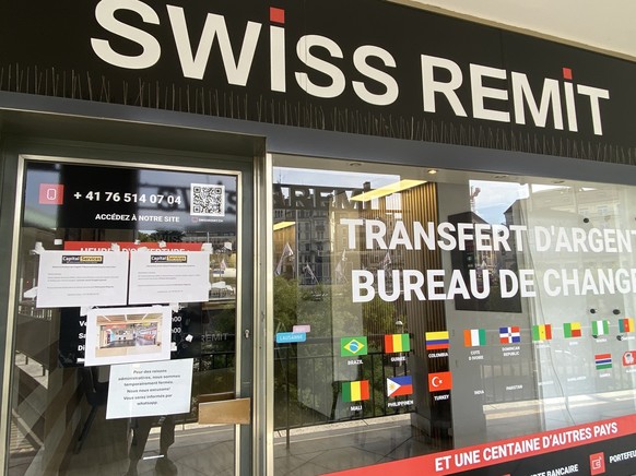 Le bureau Swiss Remit à la rue du Grand Pont 2.