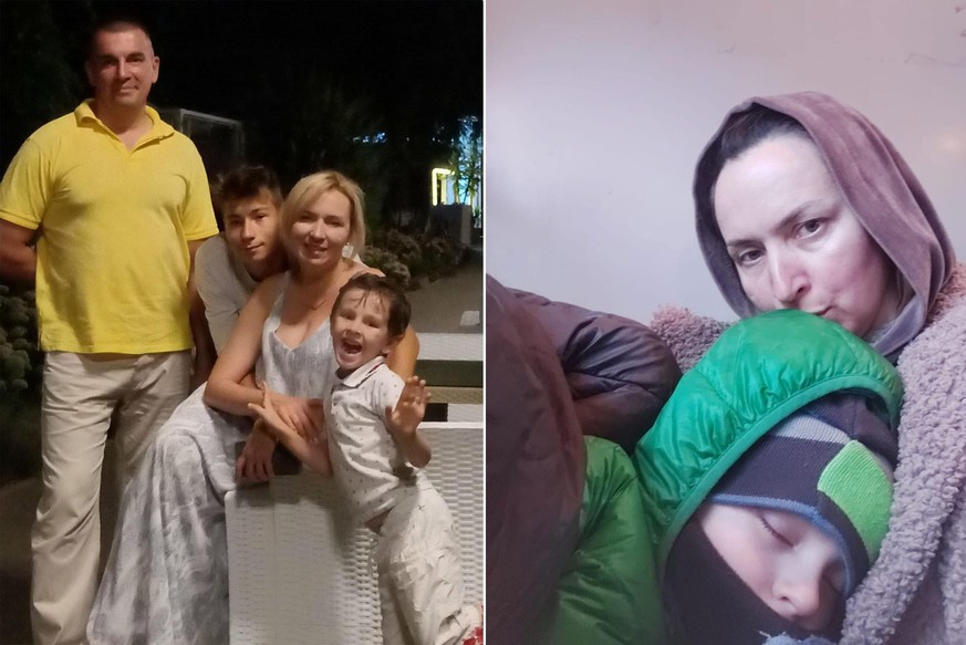 Famille de réfugiés en Suisse: «Notre maison a été rasée par les bombes»
