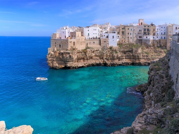 Polignano a Mare, en Italie