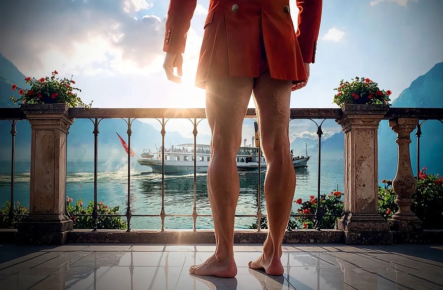 Ce roi s'exhibait tout nu au bord du Léman