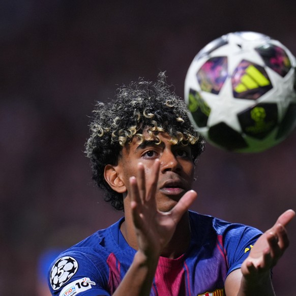 Un but pour rien pour Lamine Yamal.