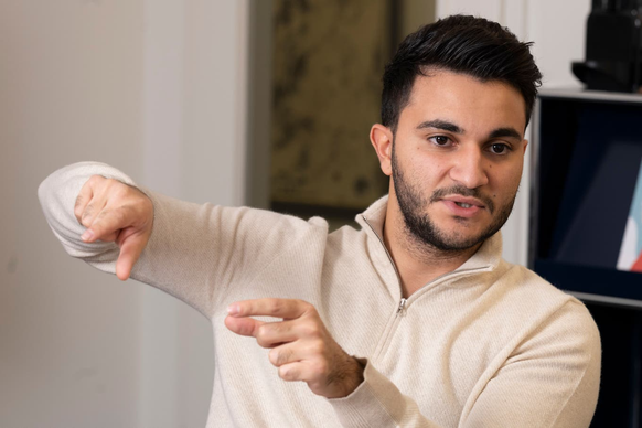 Dadvan Yousuf, à Zurich, le 3 novembre 2021.