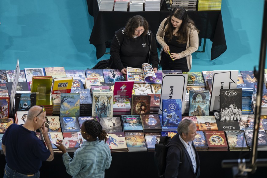 Le Salon du livre de Genève s&#039;est ouvert mercredi 22 mars.