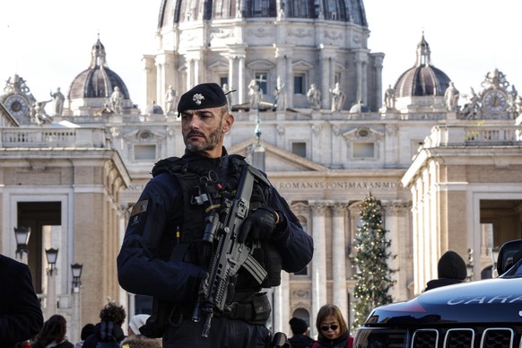 La sécurité a été renforcée aux alentours du Vatican.