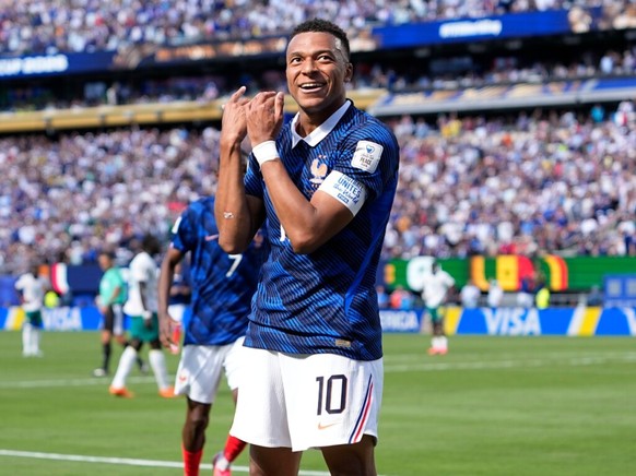Kylian Mbappe en est à 14 buts en Coupe du monde