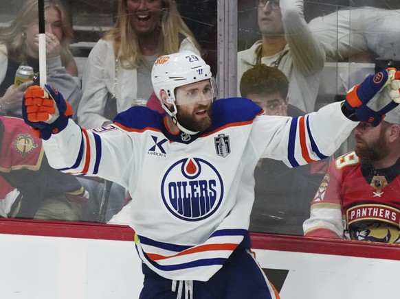 Leon Draisaitl: un but qui va peut-黎re changer le destin de cette finale de la Coupe Stanley.