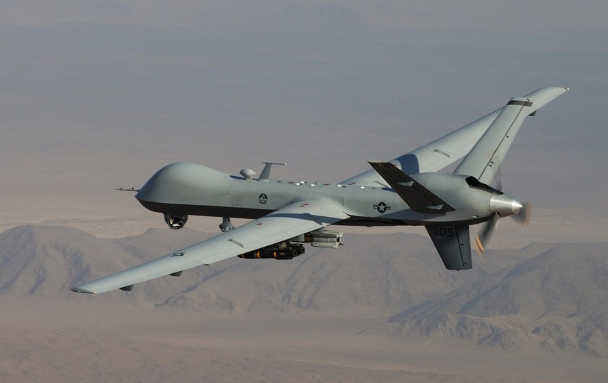 Un drone MQ-9 Reaper, capable de lancer des missiles Hellfire «traditionnels».
