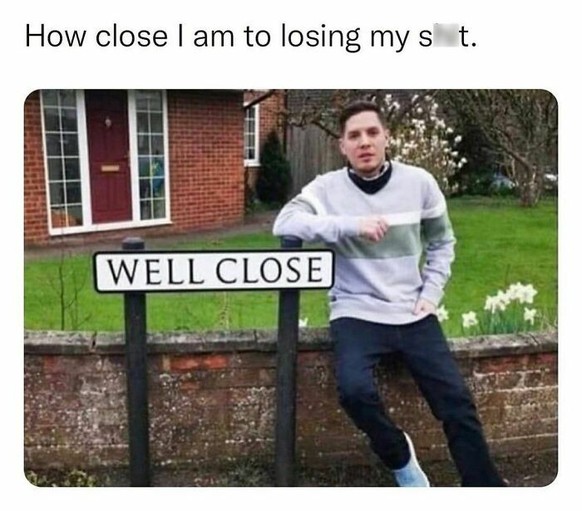 Lustige Briten in Memes und Posts