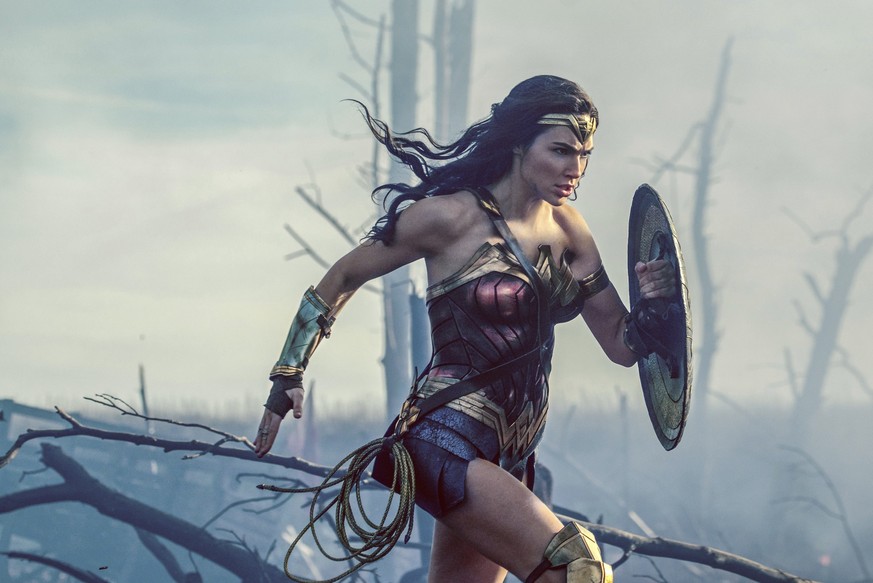 This image released by Warner Bros. Entertainment shows Gal Gadot in a scene from &amp;quot;Wonder Woman.&amp;quot; (Clay Enos/Warner Bros. Entertainment via AP)