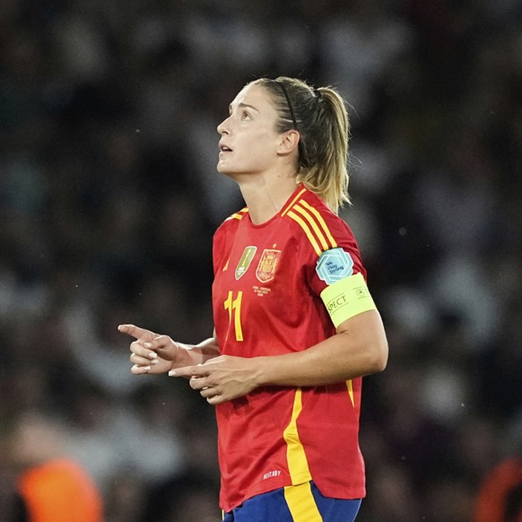 La joie d&#039;Alexia Putellas après avoir signé le 3-0.
