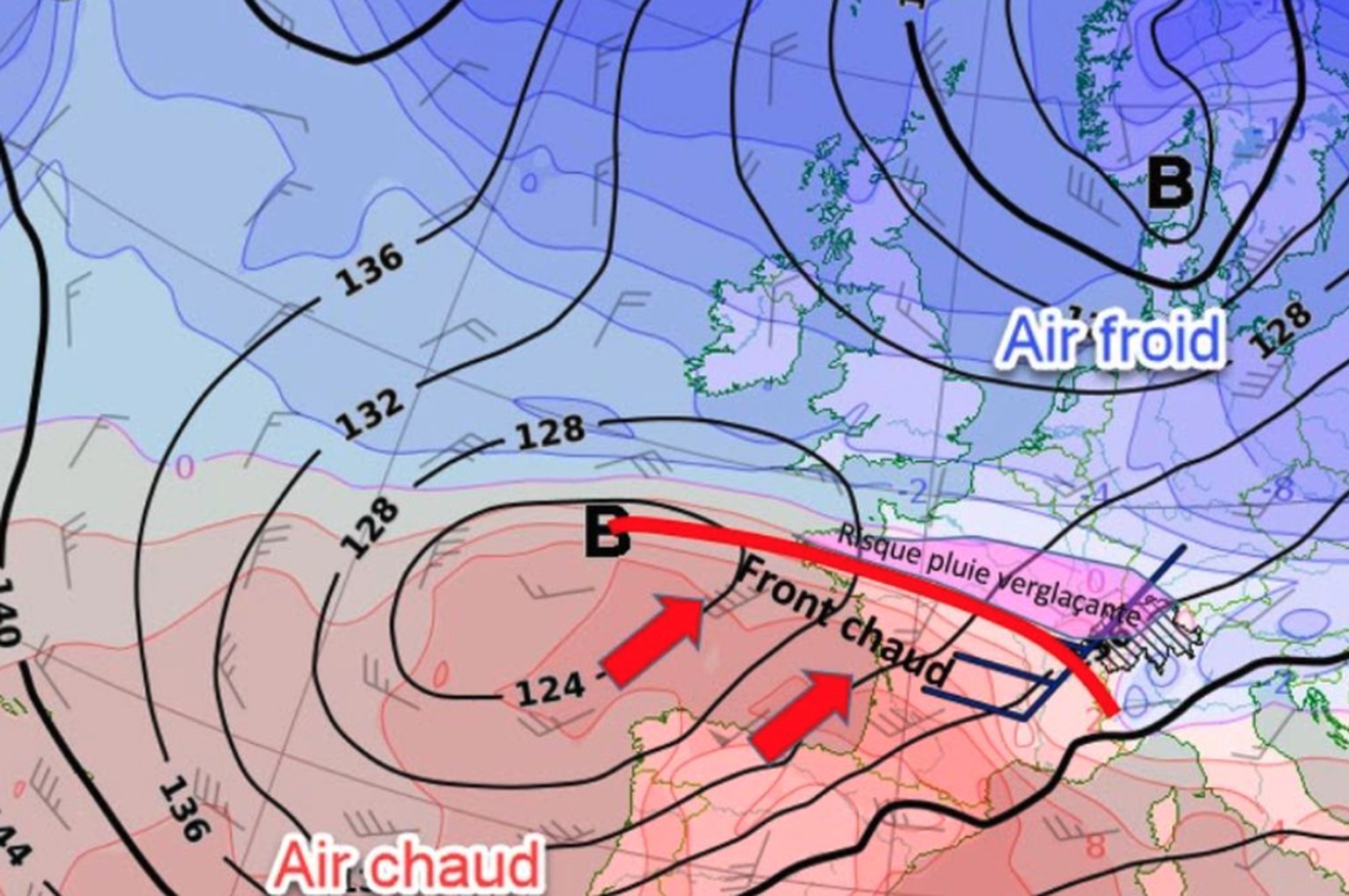 Pluie verglaçante en Suisse