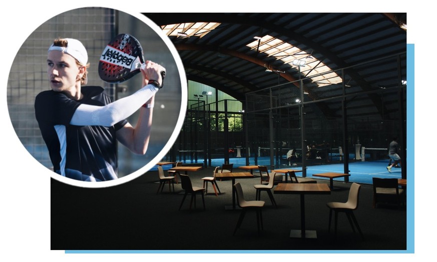Le champion suisse de padel se livre: «C'est plus accessible que le tennis»