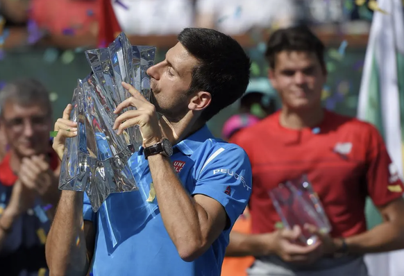 Novak Djokovic a remporté Indian Wells pour la cinquième et dernière fois en 2016.