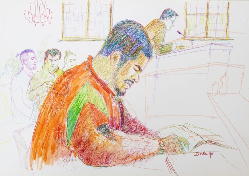 Carlos détenu Zurich Suisse prison crime homme procès