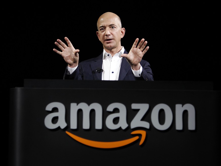 Jeff Bezos, le fondateur et président du conseil d'administration d'Amazon.