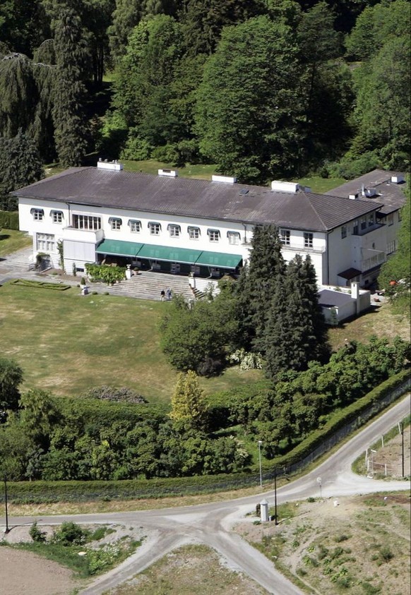 Ledit domicile familial, la résidence de Skaugum.