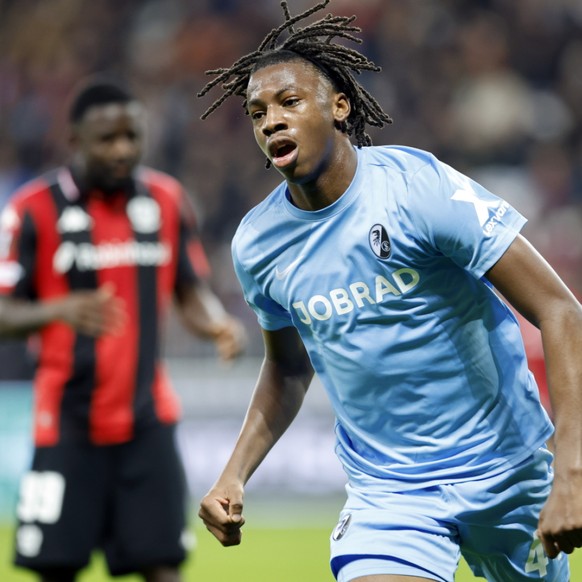 Johan Manzambi buteur pour Freiburg à Nice