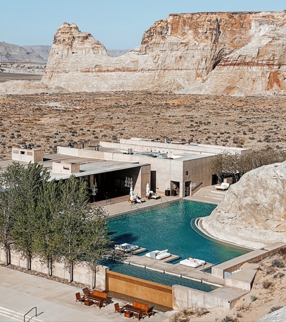 Amangiri, le complexe de luxe au cœur du désert.