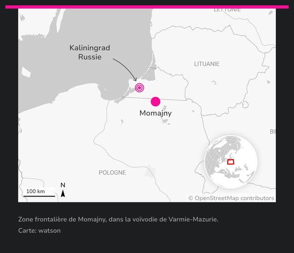 Momajny, dans la voïvodie de Varmie-Mazurie.