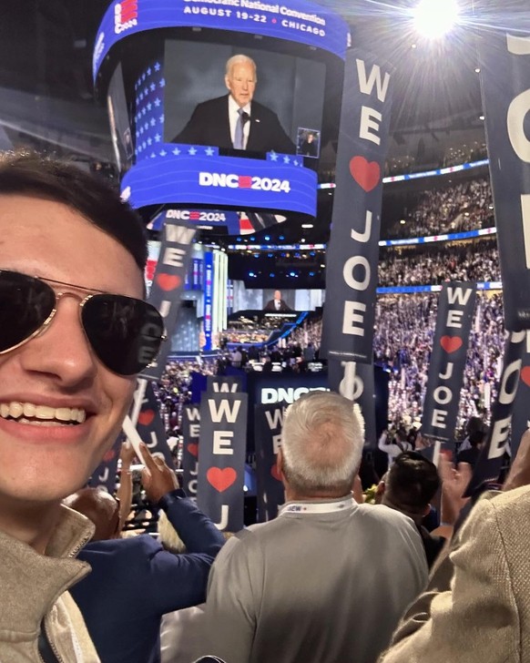 Manuel faisait partie des délégués pour participer à la nomination de Kamala Harris, en août.