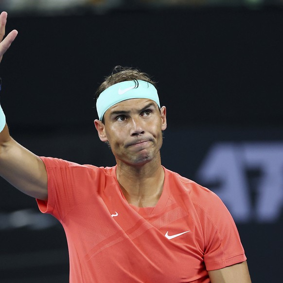 Rafael Nadal: c&#039;est reparti pour un tour.