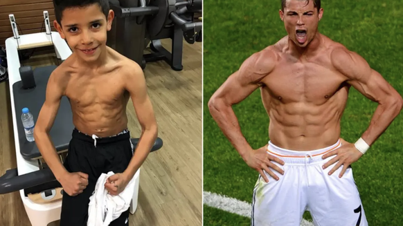 Cristiano Jr et Sr.