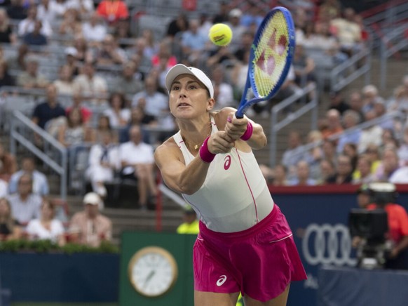 Belinda Bencic a battu Eugenie Bouchard au 2e tour à Montréal