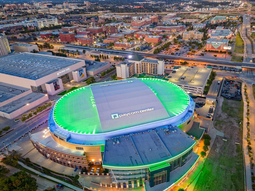 Le Paycom Center, là où réside le Thunder d'Oklahoma.