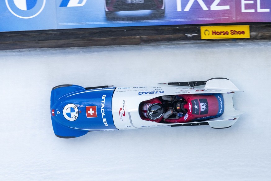 Melanie Hasler et Mara Morell à St. Moritz