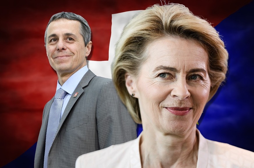 Les services du ministre des Affaires étrangères Cassis devront négocier avec ceux de la présidente de l&#039;Union européenne, Ursula von der Leyen.