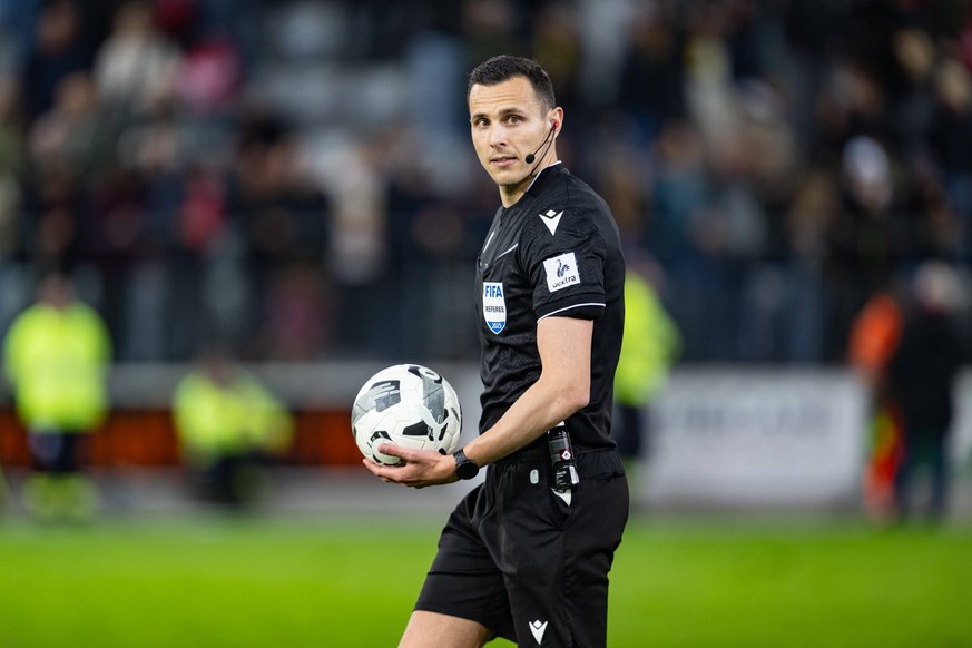 Biel, Bern, April 26 2025: Alessandro Dudic after the Swiss Cup 1/4 final Football game between FC Biel-Bienne 1896 and BSC Young Boys at Tissot Arena in Biel, Switzerland. Kjetil Waber / SPP PUBLICAT ...