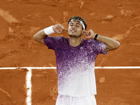Flavio Cobolli heureux d'être en demi-finale de Roland-Garros