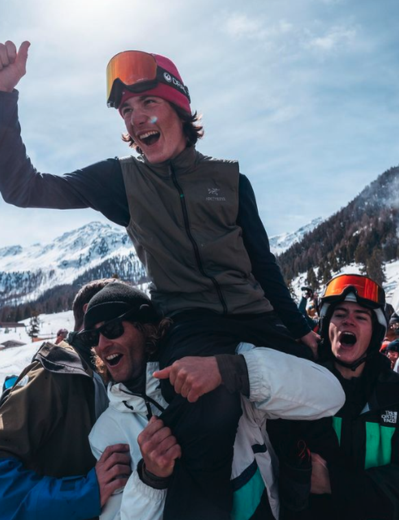 Martin Bender va vivre sa première saison sur le Freeride World Tour adultes.