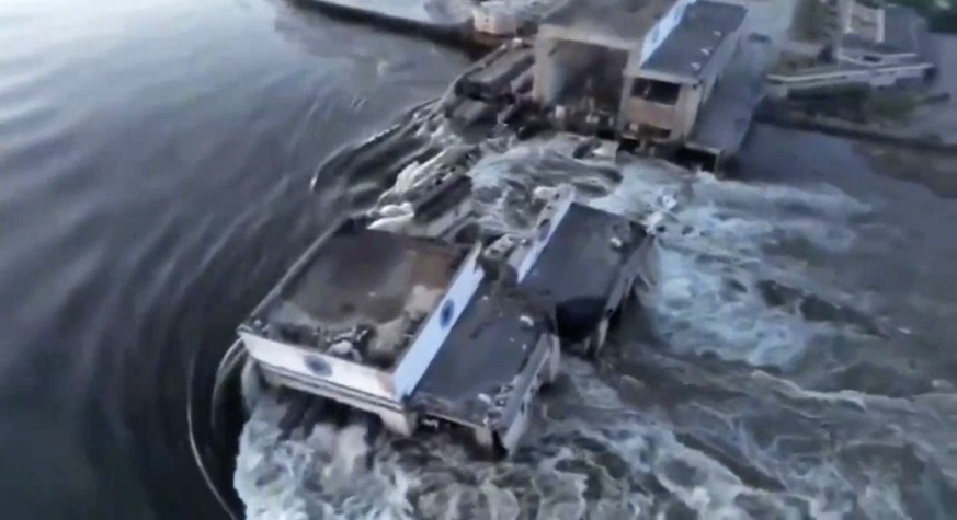 L'explosion du barrage va se retourner contre la Crimée de Poutine