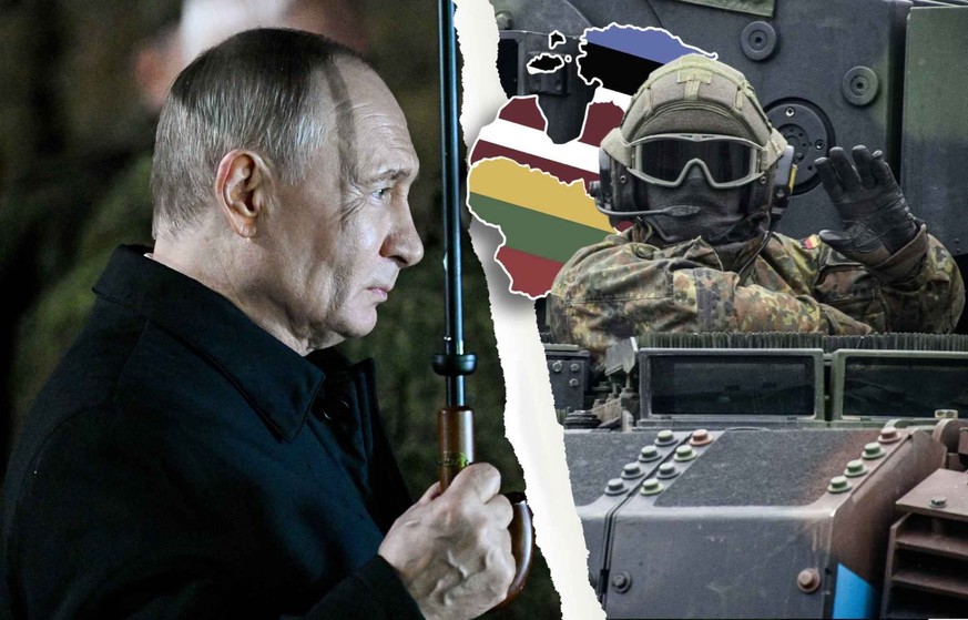 Voici le plan de l'Otan en cas d'attaque de Poutine sur les pays baltes