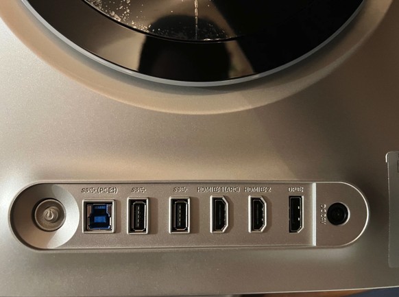 La connectique du Samsung Odyssey G8 OLED