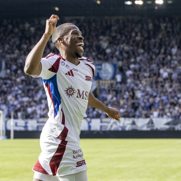 Kutesa a marqué le troisième but du Servette