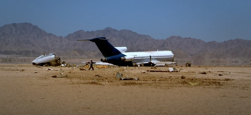 Crash avion: Boeing dans le désert mexicain, en 2012.