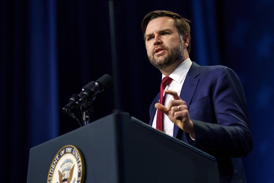 Le vice-président américain, JD Vance.