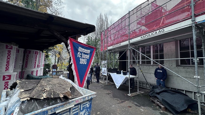 Le musée du FCB est encore en plein chantier: il sera inauguré au printemps 2027.