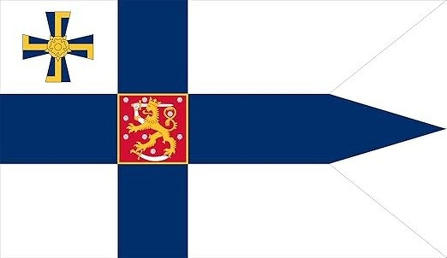 Drapeau du président de Finlande