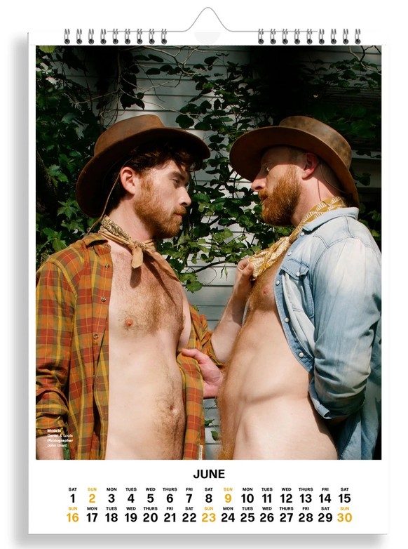 Red Hot 2024 Gingers Calendar kalender https://www.redhot100.com/products/red-hot-2024-calendar