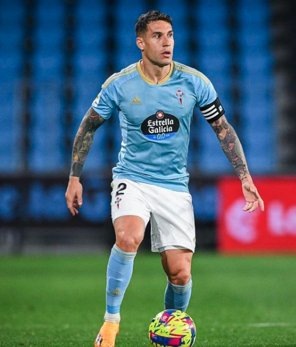 Hugo Mallo a joué au Celta Vigo, son club formateur, de 1999 à 2023.